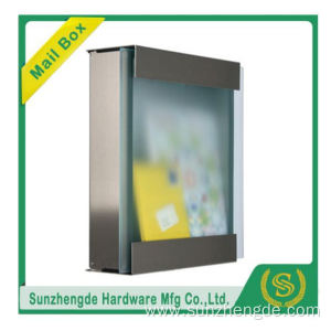 SMB-066SS Promotional Price Cluster City Decorative Steel Mailbox